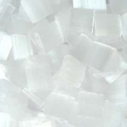 Miyuki Tila Perlen 5mm Crystal Frosted Mist TL0037 7,2gr